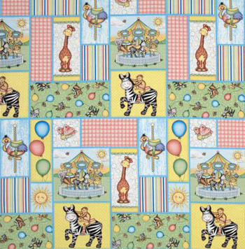 Bazooples Carousel by Springs - Carousel Patch